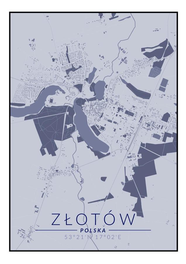 Grand Apartament Złotów Esterno foto